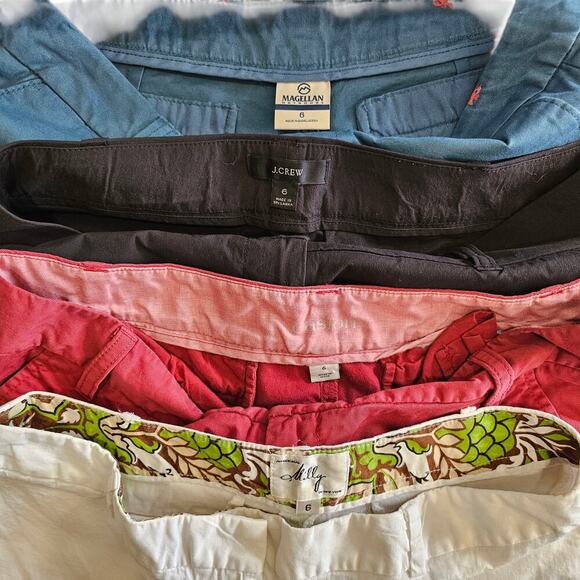 Bundle Lot of 4 Chino Shorts Set Size 6 - Picture 3 of 3
